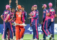 आईपीएल 2022 : राजस्थान ने हैदराबाद को 61 रनों से दी मात, सैमसन और चहल ने किया शानदार  प्रदर्शन