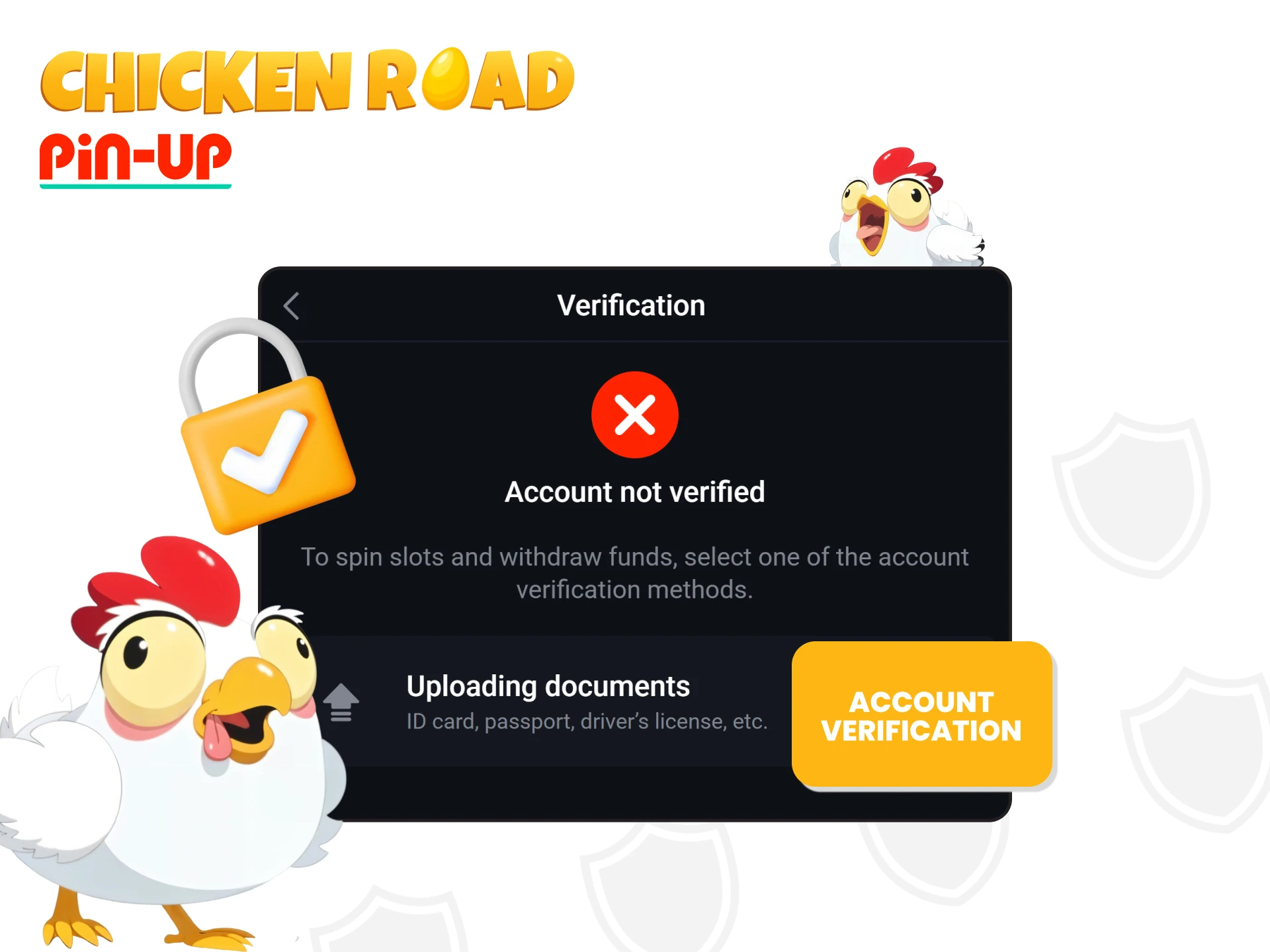 Complete the verification process to protect your account.