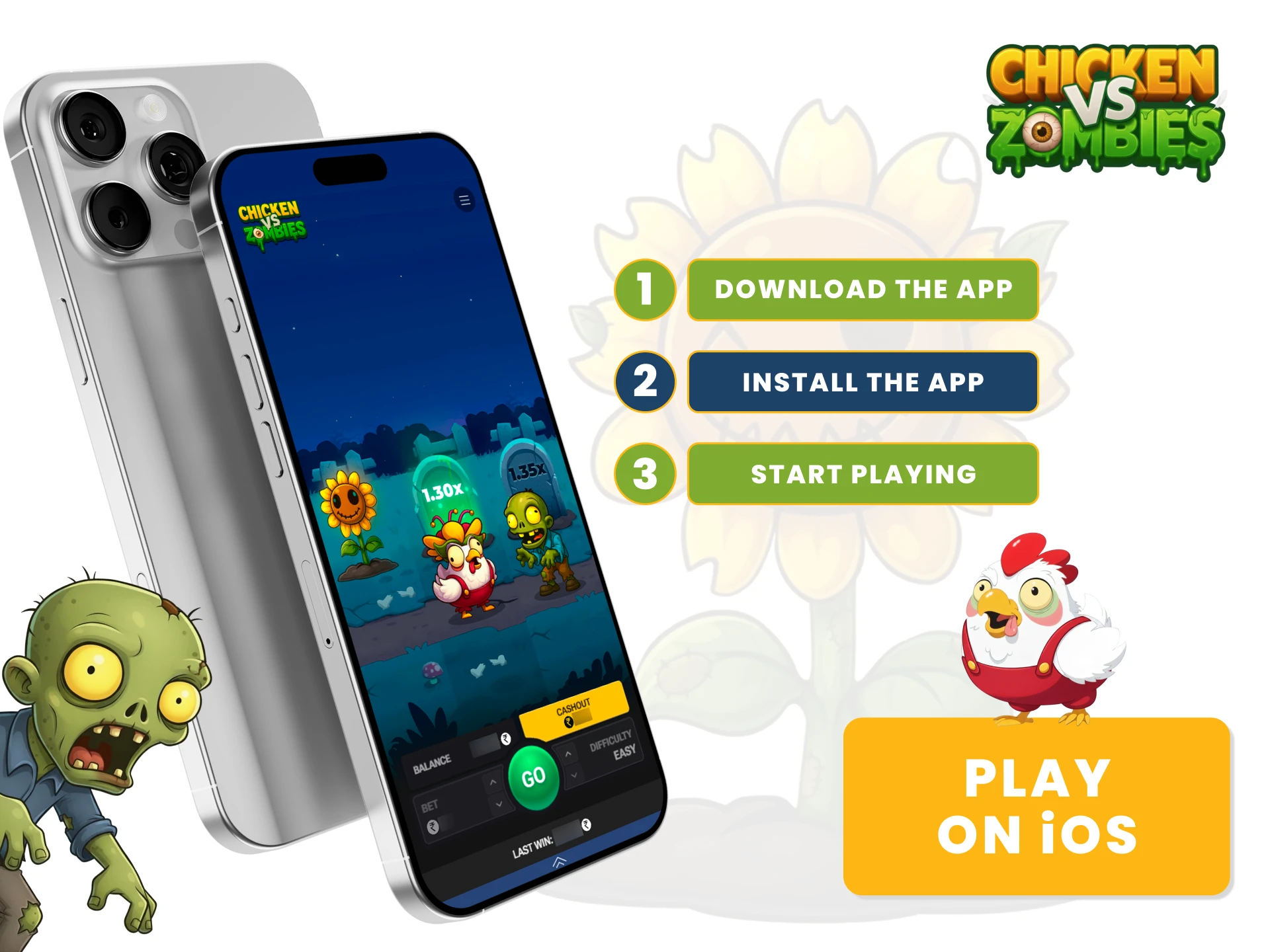 Complete Guide to Download and Install Chicken vs Zombies Game on iOS Devices.