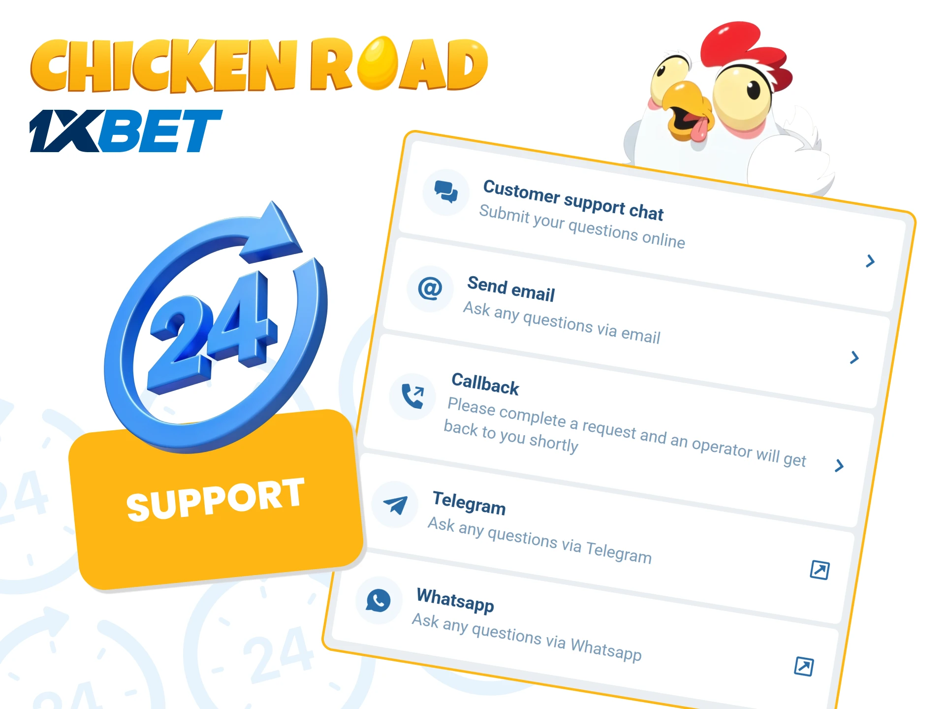 Easy ways to get help on 1xbet.