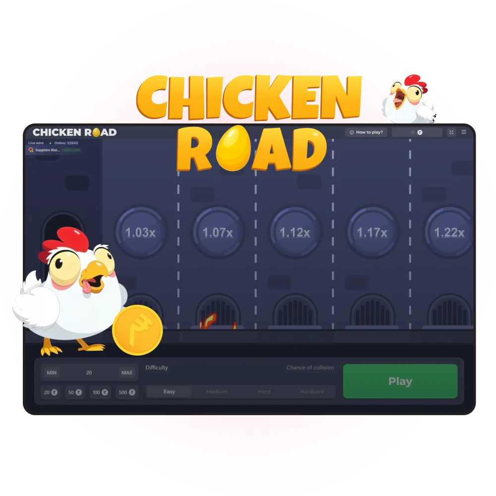 Learn more about the game Chicken Road.